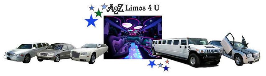A2Z Limos is chauffeur driven limousine service based in Birmingham, West Midlands, England. Catering for limo hire all over UK. HUMMER Limo, Jeep Limo, 4x4 Limos, Lincoln and Chrysler 300 limousines. Midlands, Staffordshire, Warwickshire, Worcestershire, Leicestershire, Oxfordshire, Derbyshire, Northamptonshire 